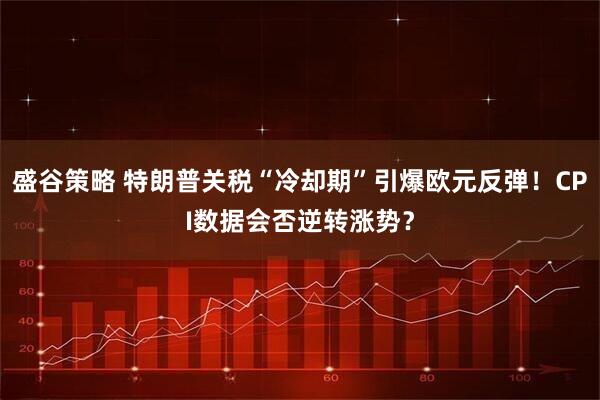 盛谷策略 特朗普关税“冷却期”引爆欧元反弹！CPI数据会否逆转涨势？