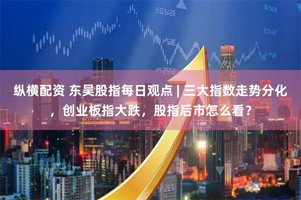 纵横配资 东吴股指每日观点 | 三大指数走势分化，创业板指大跌，股指后市怎么看？
